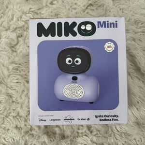 Purple Miko Mini Interactive Robot New in Box